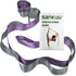 SANKUU Yoga Straps Stretching Strap - 12 Loops Workout Poster for Stretching, Pilates, and Gymnastics