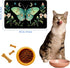 HEAKIERG 16"x24", Pet Bowl Mats for Food Cat Play Mat Pet Feeding Rug with Waterproof & Non-Slip Rubber Bottom Cushion