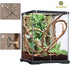 SunGrow 6 ft Reptile Vine for Terrarium, Flexible Climber Decor for Lizard Tank, Twistable Habitat Vines for Bearded