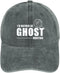 I'd Rather Be Ghost Hunting Hat, Adjustable Halloween Baseball Cap for Men and Women