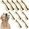 Sosation 10 Pcs Dog Chew Toys for Aggressive Chewers, Tough Puppy Teething Bones for All Breeds