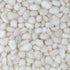 Natural Decorative Polished White Pebbles, 3/8" Gravel Size (2-lb Bag)