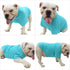 Lovelonglong Pet Clothing Dog Costumes, Basic Blank T-Shirt Tee Shirts for Small Dogs (Turquoise, M)