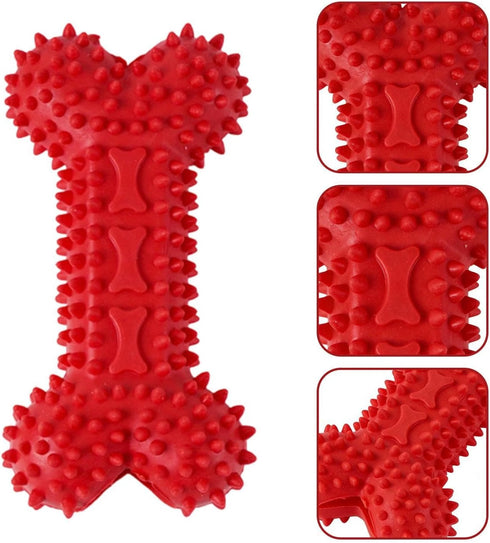 Generic 11x3x4cm, Dog Chew Bone Toy, Teeth Cleaning Support, Pet Toys with Bone Shapes, Grinding Teeth Sticks