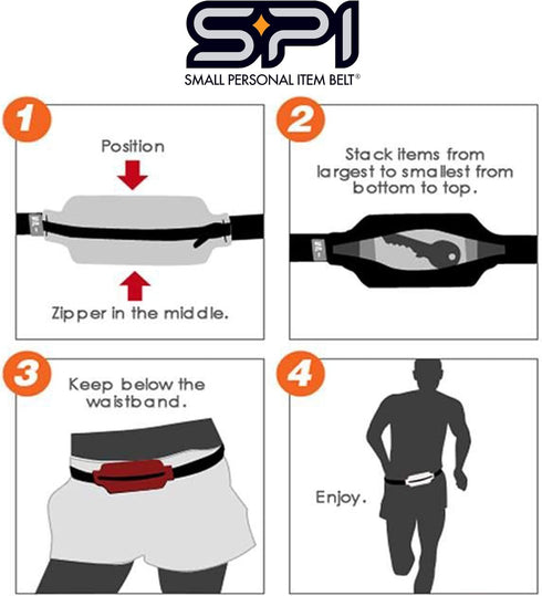 Pack, Pack, SPIbelt Running Belt Original for Women Men, Phone Holder for Running, Running Fanny Holder for Phone