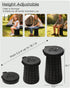 Spisces Stool,800 lbs 2.6 lbs,18-Inch Upgraded Collapsible Heavy Duty Capacity & Lightweight Portable Retractable