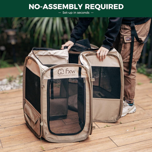 36 inchPatent FXW Gotent Unleashed Dog Playpen Designed for Indoor/Outdoor/Travel Use, Suitable for Puppy and Small