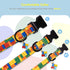 Faygarsle Colorful Dog Collar for Small Medium Large Dogs, Toy Building Blocks Patterned Collar for Puppy Girl