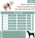 Premium Washable Female Dog Diapers - Highly Absorbent Reusable Diapers for Doggie in Heat (Black, L)
