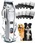 oneisall Dog Clippers for Grooming for Thick Heavy Coats/Low Noise Rechargeable Cordless