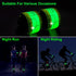 LED Safety Wristband Lights, 2 Pack Rechargeable Light Up Arm Ankle Band, Reflective Belt for Night Cycling Walking