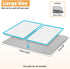 40"x28" Pee Pad Holder for Dogs Puppy Pad Holder Silicone Pee Tray for Dog Training Floor Protection Raised Edge Dog