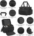 ORKELS Gun Range Bag for 4 Handguns and Ammo, Pistol Shooting Bag with Magazine Slots