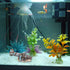 balacoo Fish Tank Helicopter Landscape, Aquarium Ships Fish Tank Helicopter Decorations, Artificial Aquarium Accessories