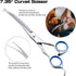 Dog Grooming Scissors with Safety Round Tips - 5 in 1 Grooming Shears Set for Dogs and Cats