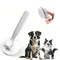 Self-Cleaning Cat and Dog Grooming Brush, Efficient Fur Removal, Ergonomic Design for All Coat Types (Gray)