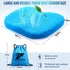 Kayak Seat Cushion with Storage Bag, Anti Slip Gel Waterproof Thick Pad for Kayak, Office Chair, Car, Fishing Cushion