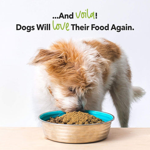 iHeartDogs Dog Food Topper - Freeze-Dried Raw Seasoning with Collagen Peptides, Grain Free (Chicken, 8 Ounce)