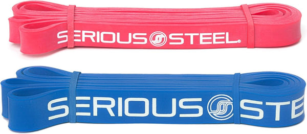 Serious Steel 41" Assisted Pull-up Band, Heavy Duty Resistance Band Sets for Training