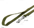 10ft Dark Green Dog Leashes, Extra Long Traditional Style Leads for Large, Medium & Small Dogs