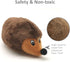 Hedgehogz Squeaky Dog Toy, Stuffed Plush for Small Medium Dogs, 8 Inch, 2 Pack