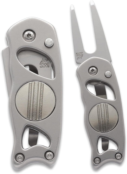 Indiana Metal Craft Switchblade Golf Divot Repair Tool Stainless Steel with Two