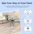 2 TRIXIE Turn Around - Mad Scientist Dog Activity Interactive Toy, Level Food Puzzle Game, Brain Teasing Treat