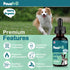 Hemp Oil for Dogs and Cats - Helps Pets with Anxiety, Pain, Stress, Sleep, Arthritis, Seizures Relief - Calming Treats Chews - Support Hip and Joint Health (2 Pack)