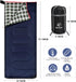 REDCAMP Cotton Flannel Sleeping Bag for Camping, Adults Cold Weather Envelope Sleeping Bags with 2/3/4lbs Filling