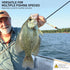 QualyQualy LED Fishing Bobbers, Lighted Floats for Night Fishing, 1/32oz, 1/24oz, 1/16oz - 3Pcs