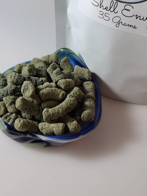 (40g) Shell Envy Mineral Shrimp Food by ShrimpEnvy - Natural Food for Shrimp Fish Snail Crab Growth Breeding