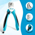 Boshel Large Dog Nail Clippers with Safety Guard to Avoid Over-Cutting Nails and Free Nail File, Razor Sharp Blades