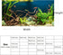 YongFoto 48x24 inch Fish Tank Background, River Bed Waterweeds Moss Lake Aquatic Plant Backdrop for Reptiles