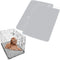 Dog Crate Mat and Washable Pee Pads for Dogs, 2 Pack (42"X28"), Waterproof Non-Slip Reusable Pads