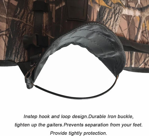 Snake Gaiters, Anti-bite Lower Leg Armor, Waterproof Protection Gear for Hunting, Hiking, Outdoors