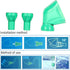 Zerodis Aquarium Water Outflow Pipe - Professional Fish Water Outflow Pipe for Planted Aquarium Filter Tubing Freshwater
