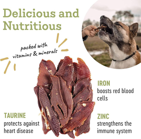 100% 4oz -1 Pack Farm Hounds - Pork Kidney - Premium Natural Jerky for Dogs - Made from Humanely Raised Pork- Organ