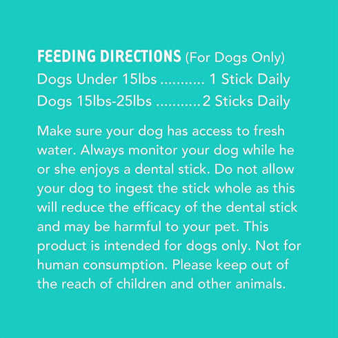 iHeartDogs Brushy Sticks - Dental Treats for Dogs, Grain-Free Chews for Plaque and Tartar Removal