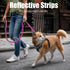 BUMBIN 6Ft Bungee Dog Leash for Large Dogs, Heavy Duty with 2 Handles, No Pull Shock Absorbing, Pink