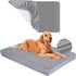 Dog Bed Covers Replacement, 100% Waterproof Washable Grey, 2 Pack 27" x 36" M