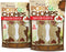 Pork Chomps Dog Chews, 4-inch Crunchy Bones, Bacon Flavor, 2 Count (Pack