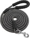 30 Feet Heavy Duty Reflective Dog Leash with Padded Handle - Long Line Check Cord Rope for Large, Medium, Small Dogs
