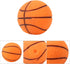 Zerodis Adorable Squeaky Basketball Toy for Puppies - Rubber Dog Plaything