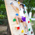 TOPNEW 25PCS Rock Climbing Holds for Kids - Large Holds for Indoor Outdoor Rock Wall with Mounting Hardware
