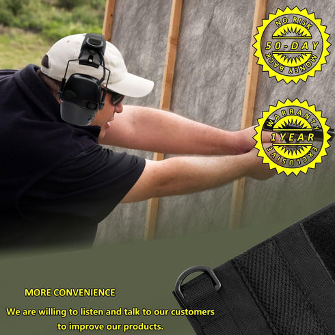 HC01 Headset 3M PROHEAR Cover Tactical Advanced Earmuffs Modular Cover Fit for WorkTunes Peltor Howard Leight Impact