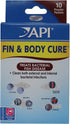 API FIN & BODY CURE Freshwater Fish Powder Medication, 10-Count Box