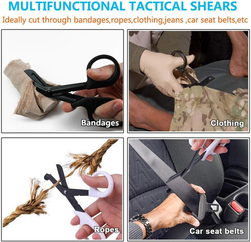 KRYDEX Tactical Medical Shears Pouch, Tactical EMT Scissor Sheath for MOLLE Hand Tools