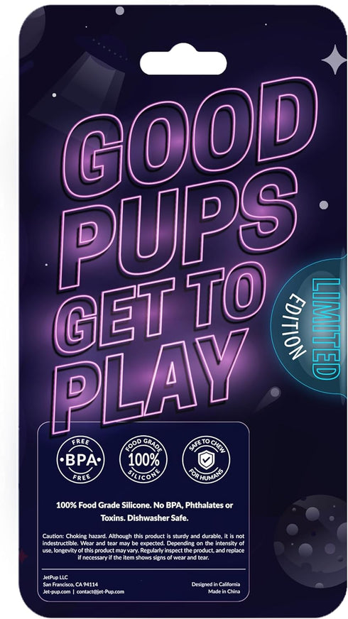 100% Pup Chew Toy - Bone - Human Grade Chew Toy - Human Pup Play - Food Grade Silicone - (Pink Supernova* Limited