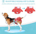 3 Pack Avont Washable Female Dog Diapers, Reusable Period Diapers Cover for Girl Doggies Heat Cycle, Incontinence