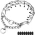 Prong Collar for Dogs - Adjustable Stainless Steel Training Collar for Large, Medium, and Small Dogs